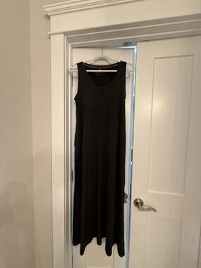 Free Fly Women's Heritage Midi Dress in Heather Black